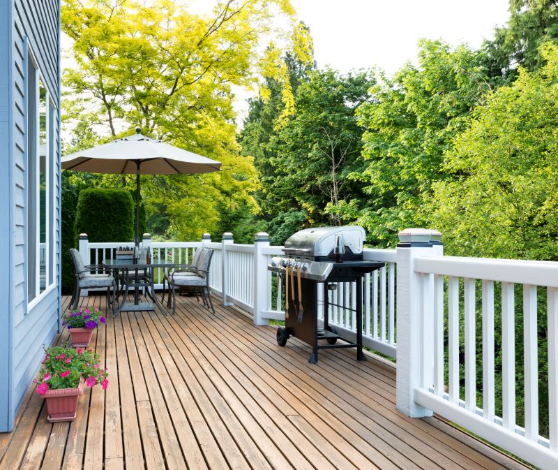 Completed Outdoor Deck Space