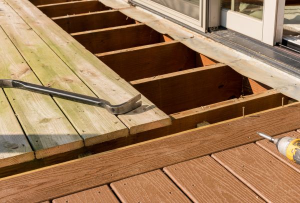 Cost of Old Deck Repair in Bismarck
