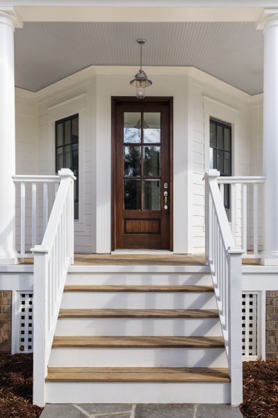 Stoop Railing Installation in Bismarck