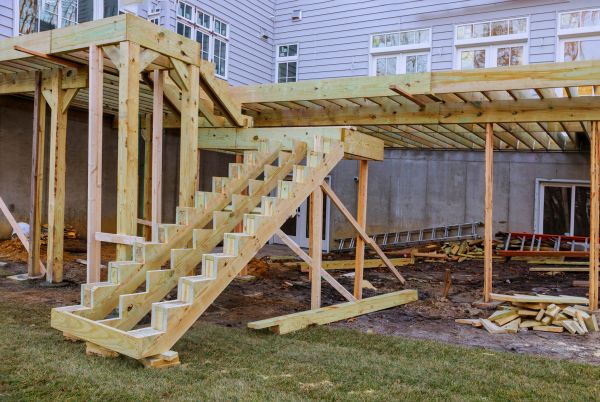 Deck Post Replacement in Bismarck