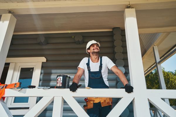 Porch Ceiling Construction in Bismarck
