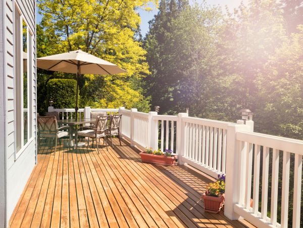 Cedar Deck Installation in Bismarck